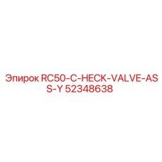 52348638 RC50-C-HECK-VALVE-ASS-Y Epiroc