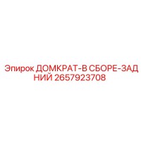 2657923708 ДОМКРАТ-В СБОРЕ-ЗАДНИЙ Epiroc