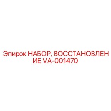 VA-001470 НАБОР, ВОССТАНОВЛЕНИЕ Epiroc