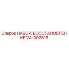 VA-002815 НАБОР ВОССТАНОВЛЕНИЕ Epiroc