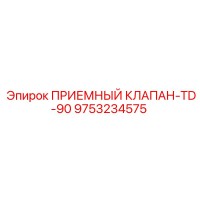 9753234575 ПРИЕМНЫЙ КЛАПАН-TD-90 Epiroc