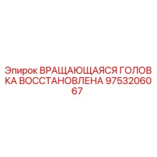 Оригинальная вращающаяся головка буровой установки Epiroc артикул 9753206067