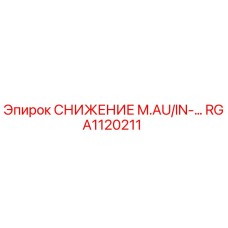 RGA1120211 СНИЖЕНИЕ M.AU/IN-… Epiroc