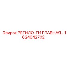 1624642702 РЕГИЛО-ГИ ГЛАВНАЯ Epiroc