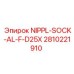 2810221910 NIPPL-SOCK-AL-F-D25X Epiroc