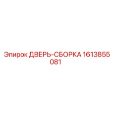 1613855081 ДВЕРЬ-СБОРКА Epiroc