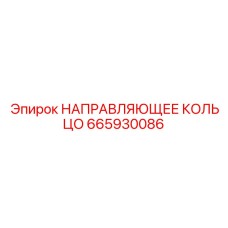665930086 НАПРАВЛЯЮЩЕЕ КОЛЬЦО Epiroc