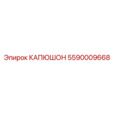 5590009668 КАПЮШОН Epiroc