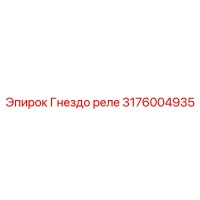 3176004935 Гнездо реле Epiroc