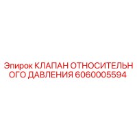 6060005594 КЛАПАН ОТНОСИТЕЛЬНОГО ДАВЛЕНИЯ Epiroc