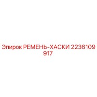 2236109917 РЕМЕНЬ-ХАСКИ Epiroc