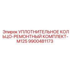 9900481173 УПЛОТНИТЕЛЬНОЕ КОЛЬЦО-РЕМОНТНЫЙ КОМПЛЕКТ-M125 Epiroc