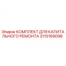 3115169096 КОМПЛЕКТ ДЛЯ КАПИТАЛЬНОГО РЕМОНТА Epiroc