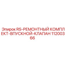 11200366 RS-РЕМОНТНЫЙ КОМПЛЕКТ-ВПУСКНОЙ-КЛАПАН Epiroc