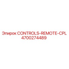 4700274489 CONTROLS-REMOTE-CPL | Epiroc