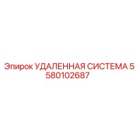 5580102687 УДАЛЕННАЯ СИСТЕМА Epiroc