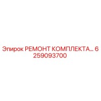 6259093700 РЕМОНТ КОМПЛЕКТА Epiroc