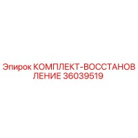 36039519 КОМПЛЕКТ-ВОССТАНОВЛЕНИЕ Epiroc