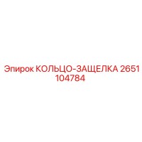 2651104784 КОЛЬЦО-ЗАЩЕЛКА Epiroc