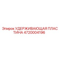 4720004196 Удерживающая пластина Epiroc