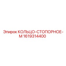 1619314400 КОЛЬЦО-СТОПОРНОЕ-M Epiroc