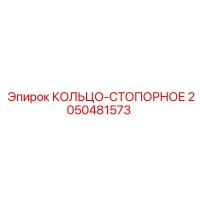 2050481573 КОЛЬЦО-СТОПОРНОЕ Epiroc