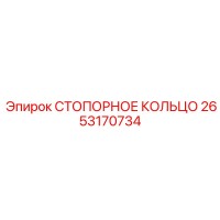 2653170734 СТОПОРНОЕ КОЛЬЦО Epiroc