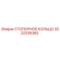 3222326382 СТОПОРНОЕ КОЛЬЦО Epiroc