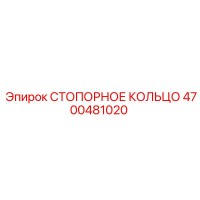 4700481020 СТОПОРНОЕ КОЛЬЦО Epiroc