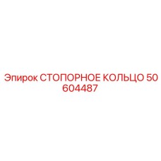 50604487 СТОПОРНОЕ КОЛЬЦО Epiroc