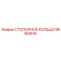 58182619 СТОПОРНОЕ КОЛЬЦО Epiroc