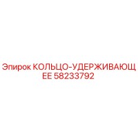 58233792 КОЛЬЦО-УДЕРЖИВАЮЩЕЕ Epiroc