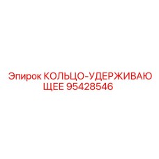 95428546 КОЛЬЦО-УДЕРЖИВАЮЩЕЕ Epiroc