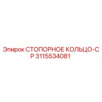 3115534081 СТОПОРНОЕ КОЛЬЦО-CP Epiroc