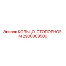 2900008500 КОЛЬЦО-СТОПОРНОЕ-M Epiroc