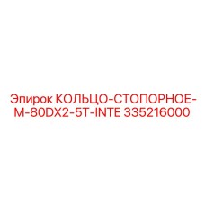 335216000 КОЛЬЦО-СТОПОРНОЕ-M-80DX2-5T-INTE Epiroc