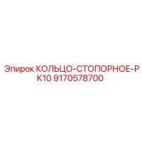 9170578700 КОЛЬЦО-СТОПОРНОЕ-PK10 Epiroc