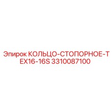 3310087100 КОЛЬЦО-СТОПОРНОЕ-TEX16-16S Epiroc