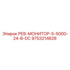 9753214828 РЕВ-МОНИТОР-5-5000-24-В-DC Epiroc