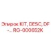 RG-000652K KIT, DESC, DF-… Epiroc