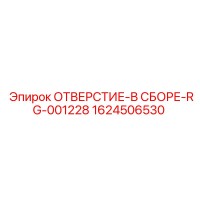 1624506530 ОТВЕРСТИЕ-В СБОРЕ-RG-001228 Epiroc