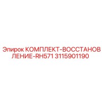 3115901190 КОМПЛЕКТ-ВОССТАНОВЛЕНИЕ-RH571 Epiroc