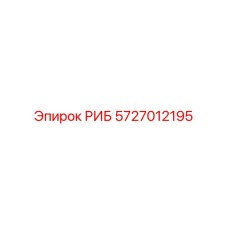 5727012195 РИБ Epiroc