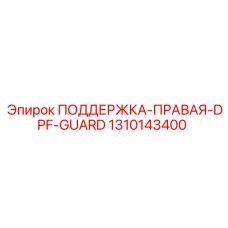1310143400 ПОДДЕРЖКА-ПРАВАЯ-DPF-GUARD Epiroc