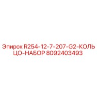 8092403493 R254-12-7-207-G2-КОЛЬЦО-НАБОР Epiroc