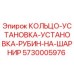 5730005976 КОЛЬЦО-УСТАНОВКА-УСТАНОВКА-РУБИН-НА-ШАРНИР Epiroc