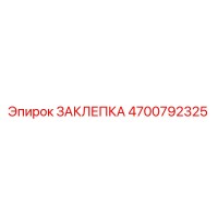 4700792325 ЗАКЛЕПКА Эпирок