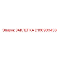 D100900438 ЗАКЛЕПКА Epiroc