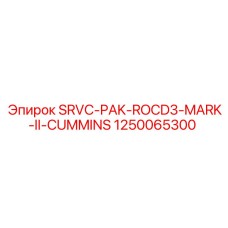 1250065300 SRVC-PAK-ROCD3-MARK-II-CUMMINS Epiroc