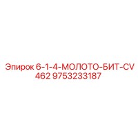 9753233187 6-1-4-МОЛОТО-БИТ-CV462 Epiroc